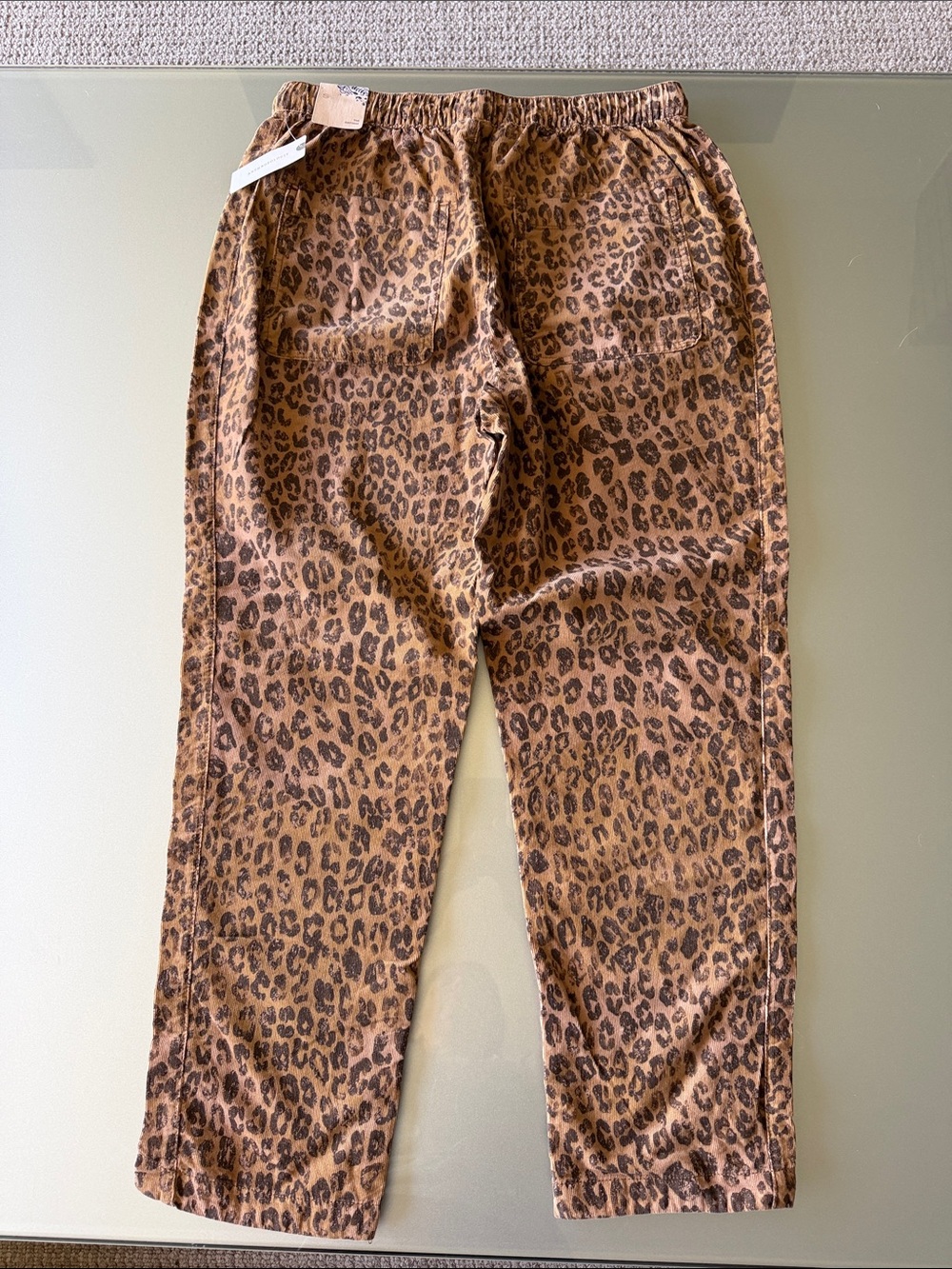 Pilcro The Cottage Corduroy Print Pants S - Picture 4 of 5